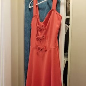 sleeveless red dress *Summer*
